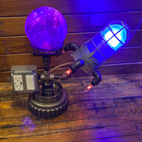 Rocket Lamp by the Lost Highway Sign Company
