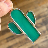 Stained Glass Saguaro Sun-Catchers by Goodness Glass