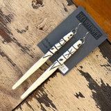 Bone Spike Earrings by Heliotrope