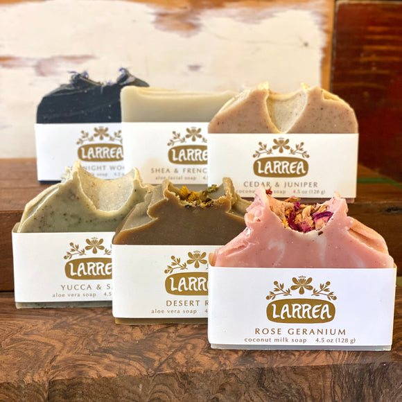 Handcrafted Soap by Larrea Skincare