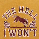 I Won't Trucker Hat by Johnny Carrillo