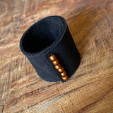 Leather Bandana Slides by Misa Gonzales