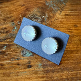 Gemstone Stud Earrings by Bohemian Behavior