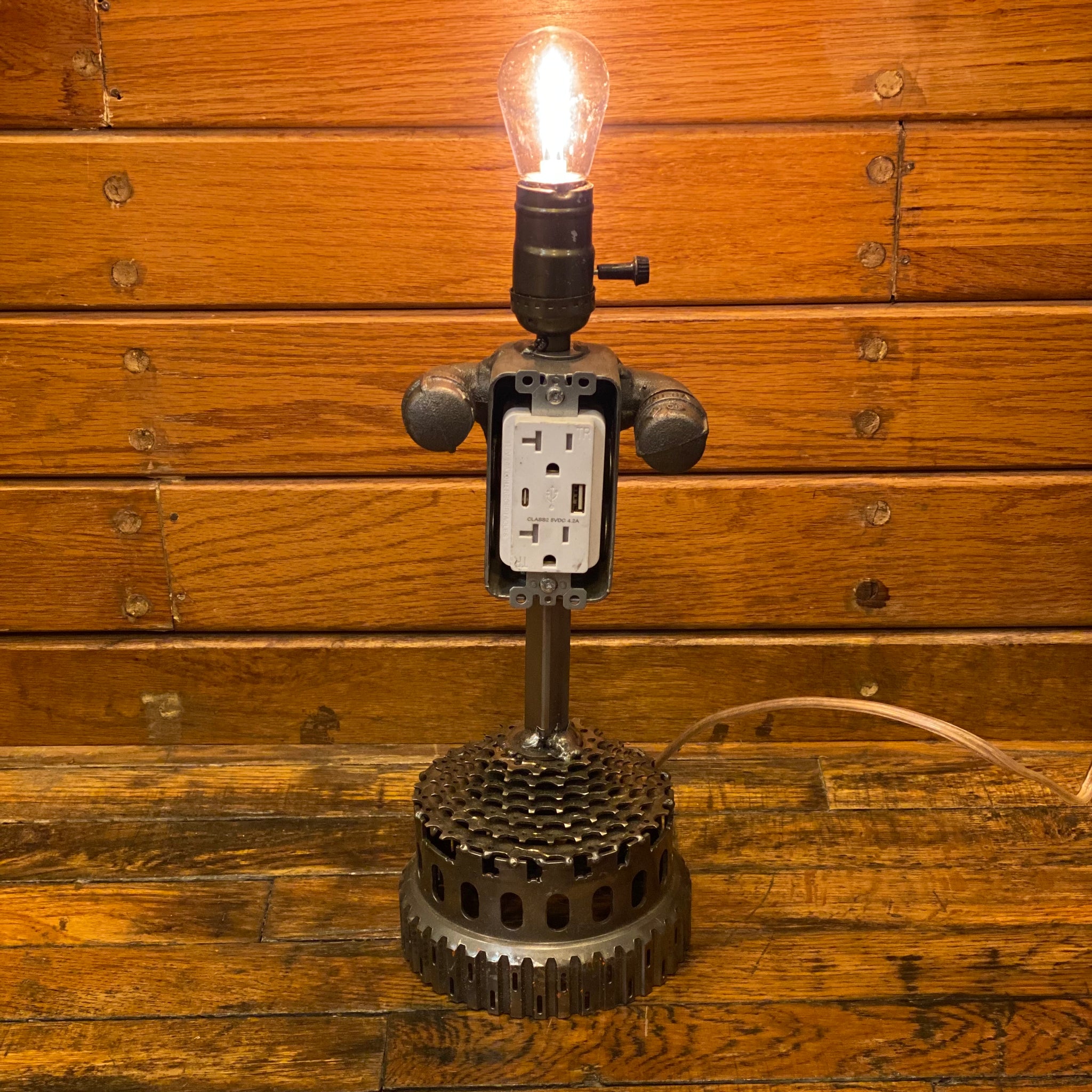 Robot Lamps by the Lost Highway Sign Company Pop Cycle Tucson