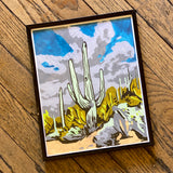 Framed Saguaro Giclée Prints by Jenna Tomasello