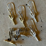 Tiny Saguaro Earrings by Heliotrope