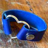 Leather Heart Bracelets by Misa Gonzales