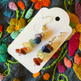 Handcrafted Pride Earrings by Gemstone Jackalope