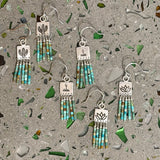 Fringe Earrings by Cactus Bloom Design