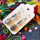Handcrafted Cabochon Earrings by Gemstone Jackalope