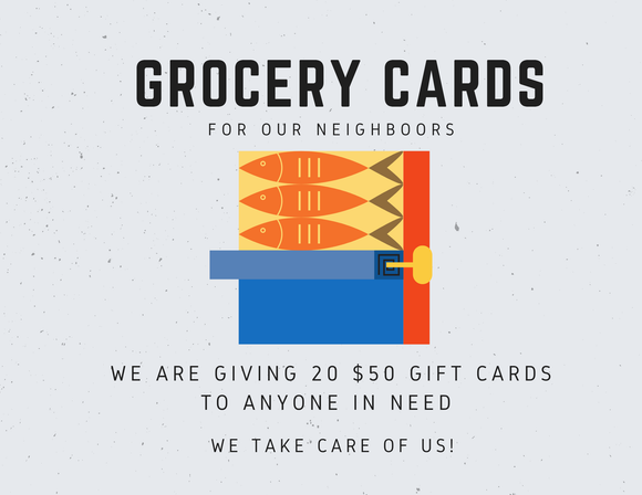 Grocery Cards for Community Members