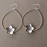 Palo Verde Blossom Hoop Earrings by Cactus Bloom Design