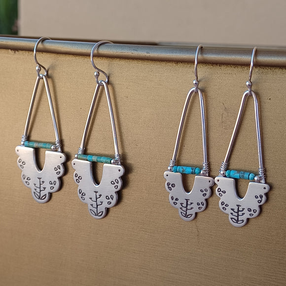 Papel Picado Earrings by Cactus Bloom Design