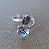 Desert Flower Adjustable Ring by Cactus Bloom Design