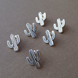 Saguaro Stud Earrings by Cactus Bloom Design