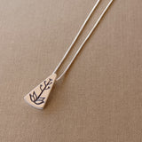 Tiny Triangle Necklaces by Cactus Bloom Designs