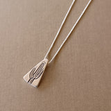 Tiny Triangle Necklaces by Cactus Bloom Designs