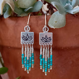 Fringe Earrings by Cactus Bloom Design