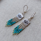 Fringe Earrings by Cactus Bloom Design