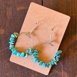 Handcrafted Turquoise Earrings by Gemstone Jackalope