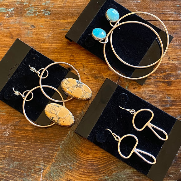 Sterling Silver Earrings by Bohemian Behavior