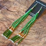 Beaded Strand Dangles by Beads Over Diamonds
