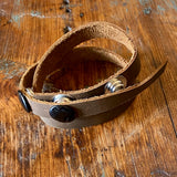 Leather Simple Bracelets by Misa Gonzales