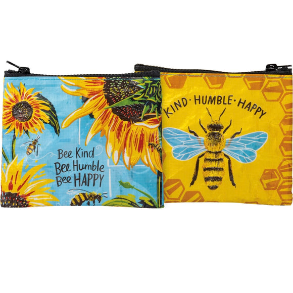 Bee Kind Zipper Wallet by Johnny Carrillo