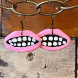 Hand Painted Earrings by Tracy Brown