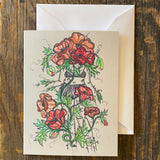 Flora Sisters Notecards by Marcy Ellis