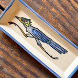 Ceramic Roadrunner Plates by Tu Kaets Studios