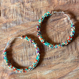 Beaded Hoops by Beads Over Diamonds