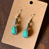 Handcrafted Cabochon Earrings by Gemstone Jackalope