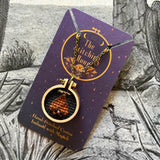 Cross-stitched Pendant Necklaces by The Stitching Hour