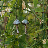 Lightweight Wool Mushroom Earrings by Bobbi Solum