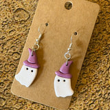 Handmade Halloween Earrings by Gemstone Jackalope