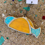 Fish Taco Sun Catchers by Goodness Glass