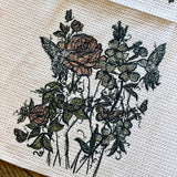Flora Sisters Tea Towel by Marcy Ellis