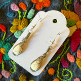 Handcrafted Cabochon Earrings by Gemstone Jackalope
