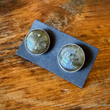 Gemstone Stud Earrings by Bohemian Behavior