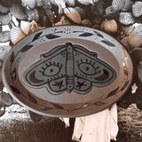Ceramic Moth Dishes by Tough Kitty Designs