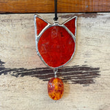 Stained Glass Cat Sun Catchers by Goodness Glass