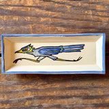 Ceramic Roadrunner Plates by Tu Kaets Studios