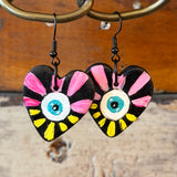 Hand Painted Earrings by Tracy Brown