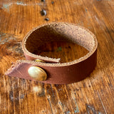 Leather Simple Bracelets by Misa Gonzales