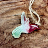 Ceramic Hummingbird Ornaments by Agave Pantry