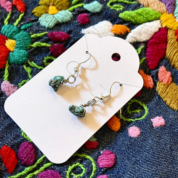 Handcrafted Turquoise Earrings by Gemstone Jackalope