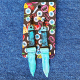Hand Painted Earrings by Tracy Brown