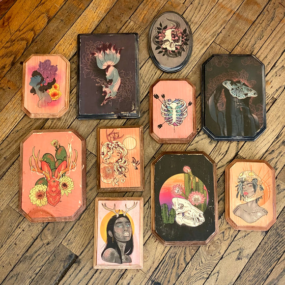 Art Print Plaques by Nedzelski Designs