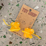 Toy Shop Earrings by Tough Kitty Designs
